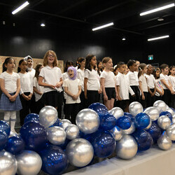 Celebrating the Grand Opening of Mino Mikan Elementary School