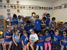 Blue Hue of Hope: OCDSB Schools Unite to Amplify Voices of Children with Apraxia