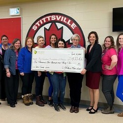 Stittsville Public School Unwraps Generosity, Donates Big to Education Foundation of Ottawa