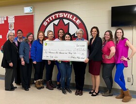 Stittsville Public School Unwraps Generosity, Donates Big to Education Foundation of Ottawa