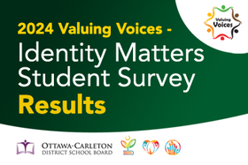 2024 valuing voices identity matters student survey results graphic