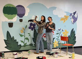 Magical Makeover for Dunlop Public School Library