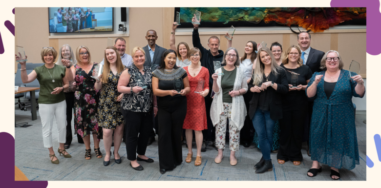 group photo of the 2023-2024 Director’s Citation Awards and Employee Recognition Awards recipients